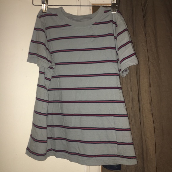URBAN OUTFITTERS STRIPED TEE - Picture 1 of 3